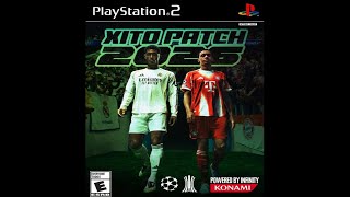 PES 2026 - XITO PATCH (PS2 ISO)