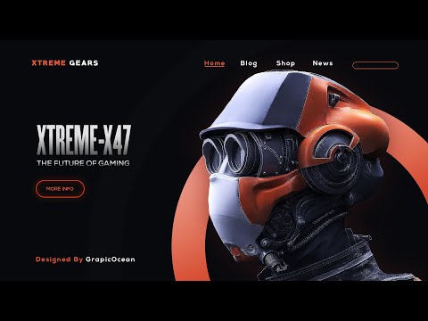 Photoshop Tutorial: Gaming UI Design in Photoshop - Photoshop Tutorial in Hindi / हिंदी