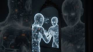 what the algorithm sees when it looks in the mirror #ai #prompt
