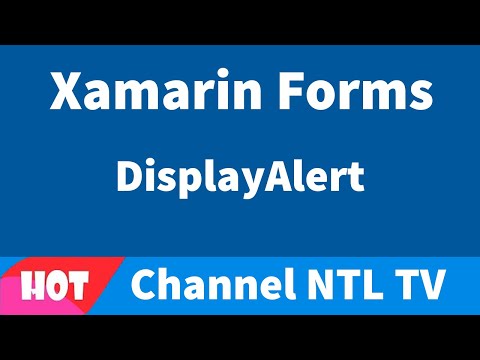 Xamarin Forms DisplayAlert