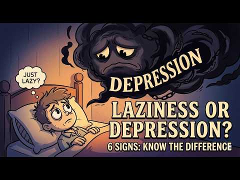 6 Signs You’re Not Lazy… You’re Struggling with Depression