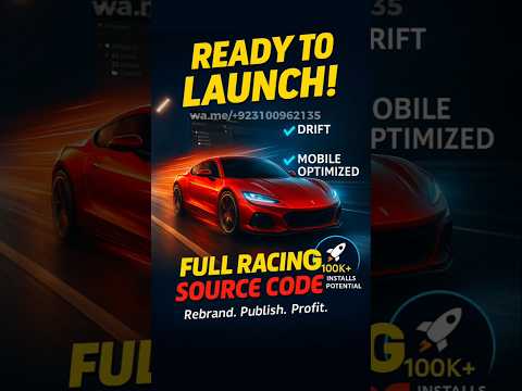 Racing Limits Source Code Build the Next Mobile Traffic Racer #viralunitycoding