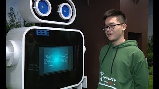 New technology undergraduates build advanced tech puzzles  high-tech escape room game  Video