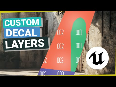 How to do Decal Layers in Unreal Engine