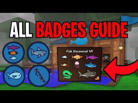 How to Get All 4 NEW Badges in 99 Nights in the Forest (Fishing Update)