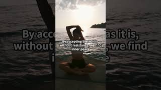 【Zen Wisdom in a Moment (9/100)】Acceptance #Zen #ZenWisdom #Mindfulness #InnerPeace #LearnEnglish