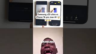 iPhone 16 Pro Max vs S25 Ultra – AI Face-Off (Who Wins #shortvideo #shorts