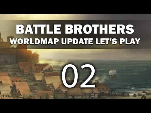 Let's Play Battle Brothers - Episode 2 (Worldmap Update)