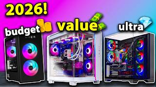 Top 5 Prebuilt Gaming PCs 2026! 👀 [Options for All Budgets]