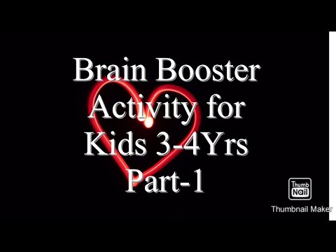 Brain booster |brain Teasers |activities brain booster for 3_4 yrs