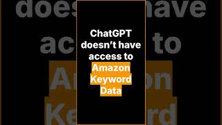 Don't Trust AI with Your Amazon Keywords (Until You Do This)