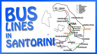 Santorini's PUBLIC TRANSPORT explained [Complete Guide]