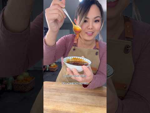 Sweet and sour sauce recipe 🤤 #cooking #sweetandsourrecipe