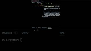 Pattern Program in Python || Python Interview Question