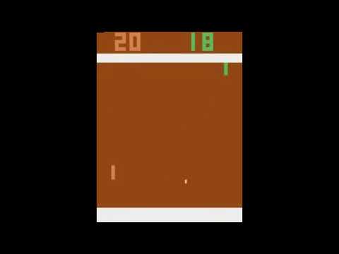 DQN agent on Pong