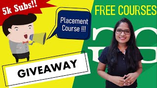 5K SUBS GIVEAWAY | Discount | GeeksForGeeks Placement Courses for FREE