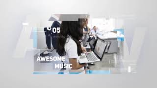 Clean Modern Slides-After Effects Template Videohive