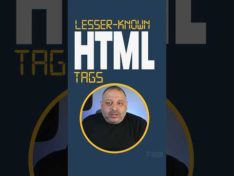 You Don’t Know These #html tags!  #webdevelopment #learntocode #tutorials