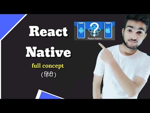 React Native Tutorial [Hindi] | Build a React Native App