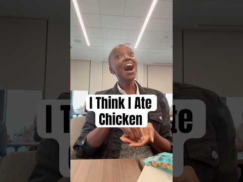 I’m vegan but I think I accidentally ate some chicken #vegan