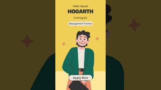 Hogarth is hiring for graduate fresher in India #fresherjobs #fresherhiring https://refersquad.com