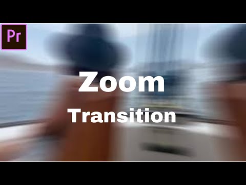 Adobe Premiere Pro Smooth Sideways Zoom Transition Effect Tutorial (How-to) || Maryam Azeem ||