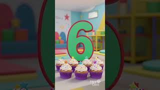 Fun #CountingForKids 1–10 | Song Numbers #LearnNumbers Kids #Shorts Counting 🎵✨