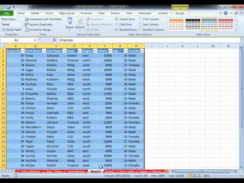 Report Generation and Data Analysis in Excel using Pivot