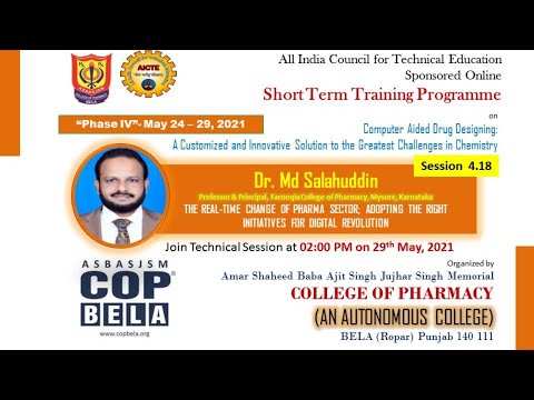 COP BELA : AICTE Sponsored (STTP-IV Phase) DAY-6 SESSION-18