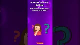 How do you print 'Hello, World!' in Python ? || Python  || Developers Zone