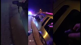 Cop pulls over illegal alien in a DeLorean