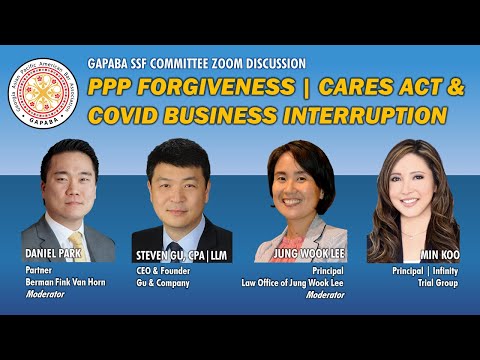 GAPABA Solo/Small Firm Committee presents PPP Forgiveness & COVID-19 Business Disruption Issues