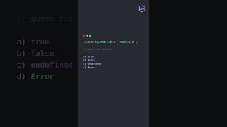 Javascript- Guess the output?#JavaScript#Coding#WebDev#Programming#Code #codelogic #codinginterview