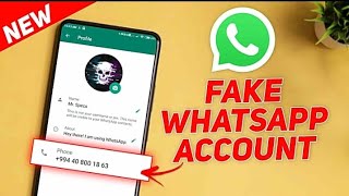 How To Create Fake Whatsapp 2022 || Fake Whatsapp Kaise banaye || 🛑Live Proof 101% Working Trick ||
