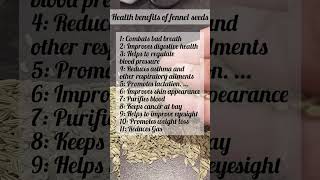 Why People Ask For Fennel Seeds | Is It Good For Health?? | @nittygrittyoflife7046