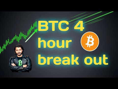 “BTC 4H Symmetrical Triangle Breakout! Next Move Explained | Bitcoin Price Action Analysis”