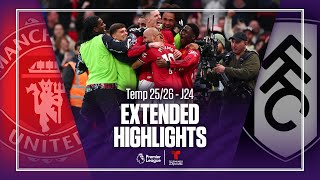 Manchester United vs. Fulham | Highlights Premier League | Jornada 24 | Telemundo Deportes