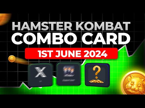 Hamster Kombat Daily combo card for 1/06/2024 #hamsterkombat #cryptocurrency #mining