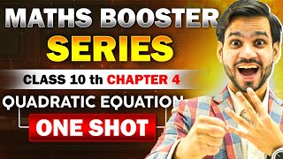 QUADRATIC EQUATIONS | CLASS 10TH CHAPTER 3 | ONE SHOT/QUESTIONS/FORMULA/SOLUTIONS/TRICKS