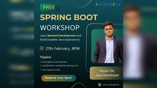 Learn SPRING BOOT for FREE This Spring! #java #springboot #freecourse