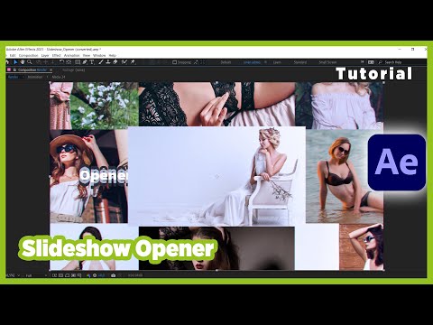 Slideshow Opener After Effects Tutorial