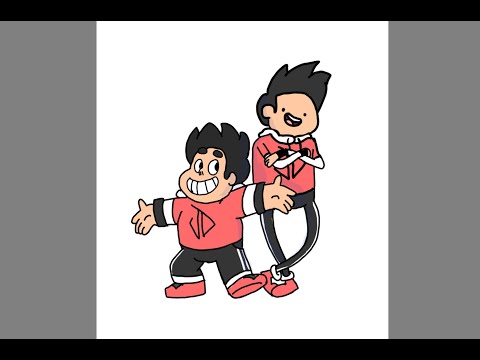 Krita: Steven Universe/Adventure Time Art