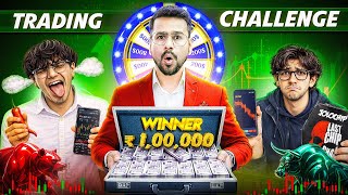 I Gave ₹1,00,000 to 2 Traders : Ultimate Trading Challenge Gone Right 🤯