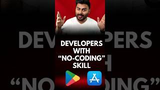 No Coding Developers are in Trend #nocode #nocodeai #developertools #mobileapp