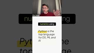 Python is the top language for... everything.
