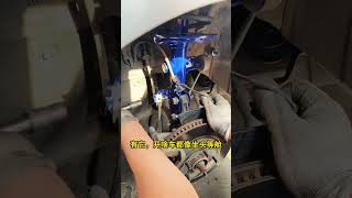 🚗 ABM Shock Absorber Upgrade 🔧 | Car Suspension Installation | Smooth&SafeDrive | AutoRepair #Shorts