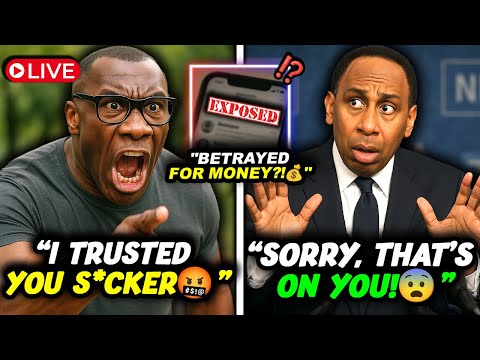 Shannon Sharpe FINALLY Confronts Stephen A For Backstabbing Him! (It Gets Heated!)