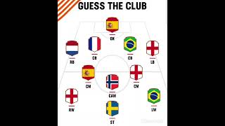 GUESS THE CLUB! #1  #club #guess #guesstheclub #arsenal