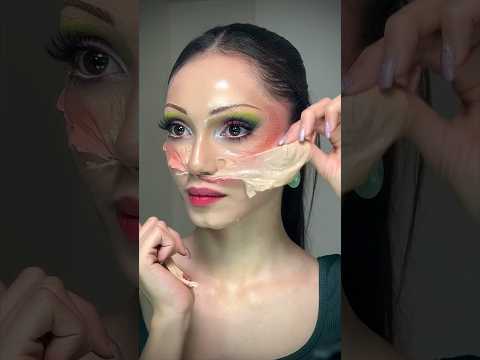 Glass skin removal 💆🏻‍♀️ #makeuplook #tiktokviral #makeuptransformation #doll