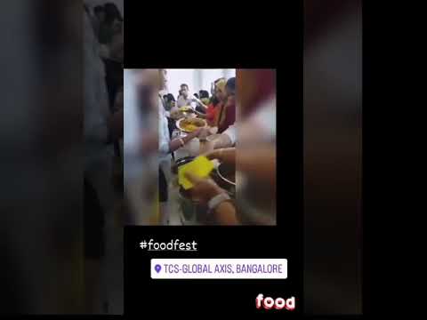 Food fest in tcs🥰